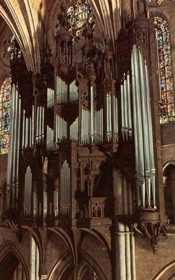 Chartres Cath�drale orgue Danion-Gonzalez