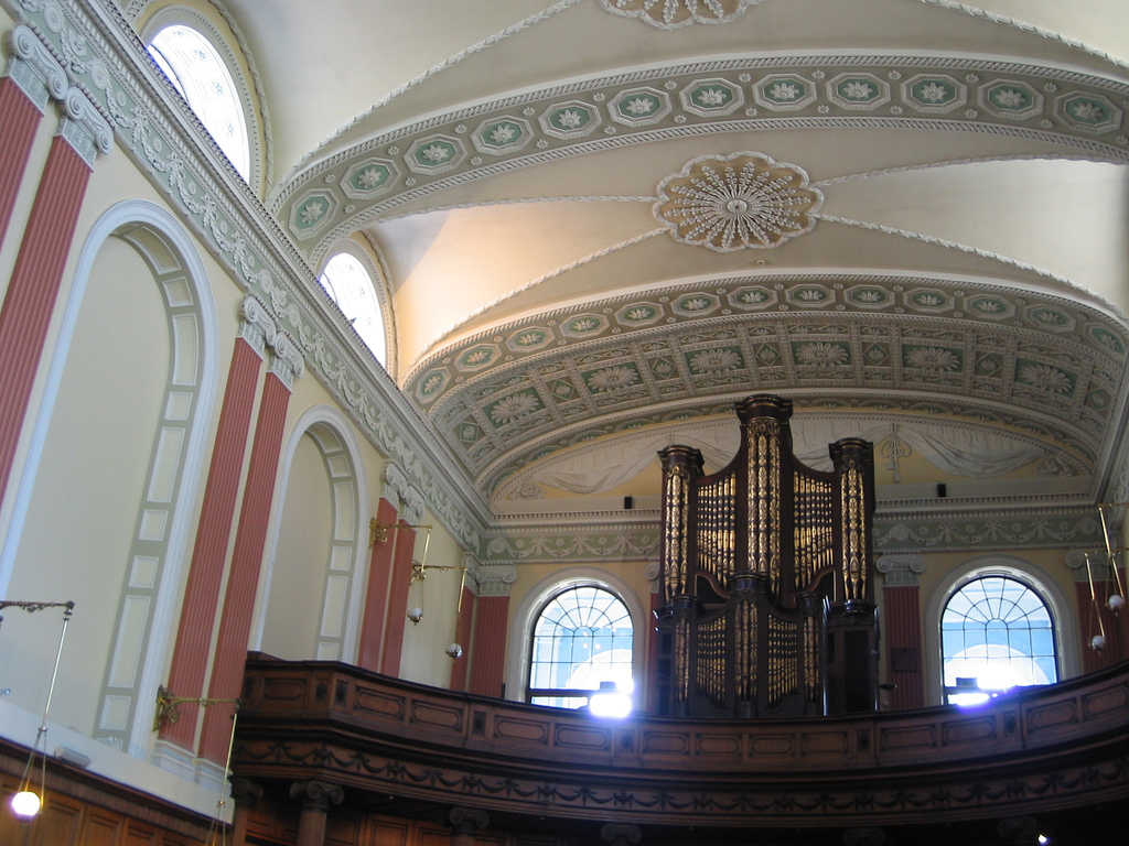 Dublin Trinity College Chapel Walker organ