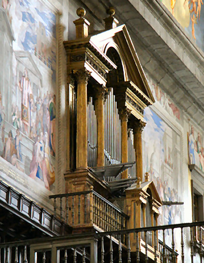 San Lorenzo de el Escorial Monasterio organo Organaria Espana