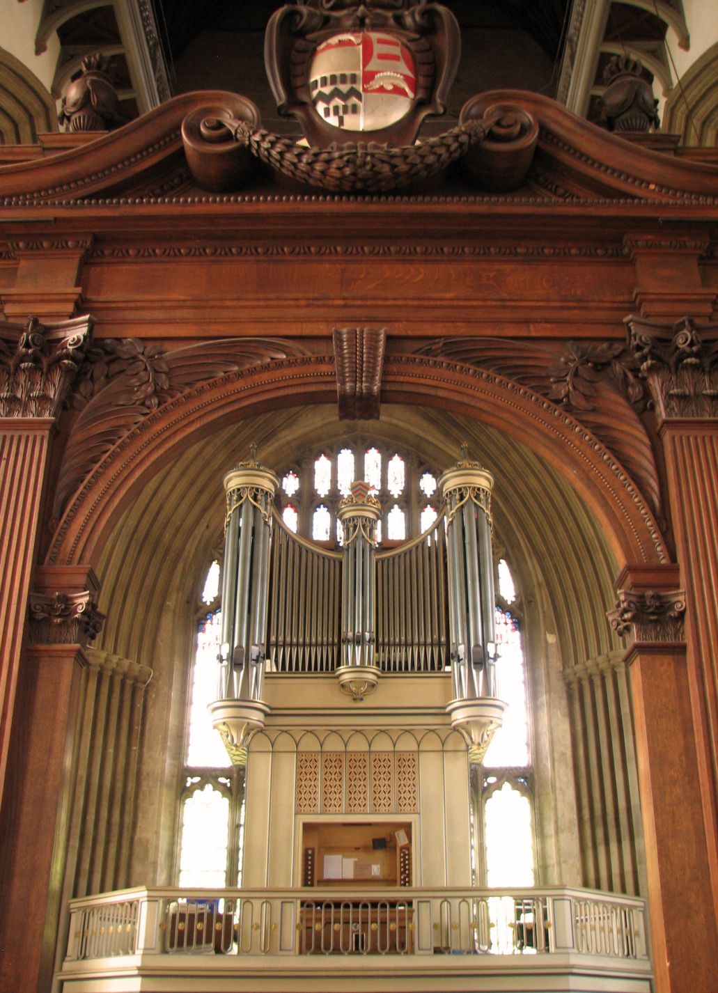 Oxford Merton College Walker Organ